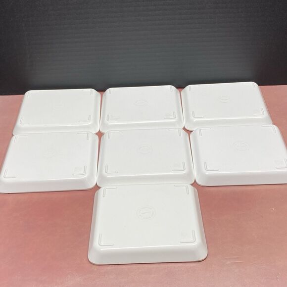 Vintage Design Imports Made In Italy P.J. Redoute Melamine Trays Flowers Fruit - Picture 10 of 12